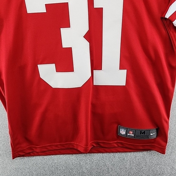 San Francisco 49ers Nike NFL Football Jersey Med Mostert 31 On Field New Stitch - Picture 4 of 15